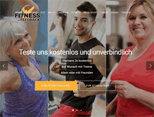 Tablet Screenshot of fitness-leer.de